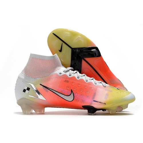 Nike Mercurial Superfly 8 Elite FG Blanco Rosa Plata_1.jpg